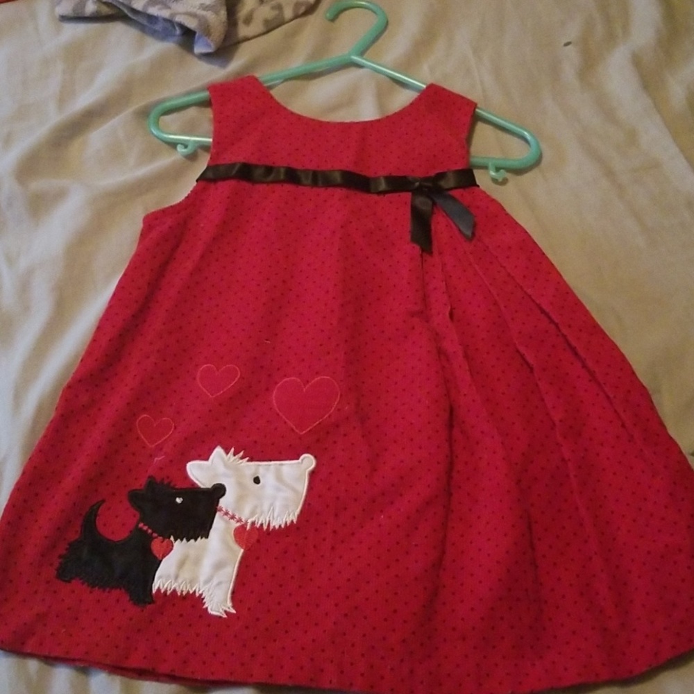 18m Corduroy Christmas Dress